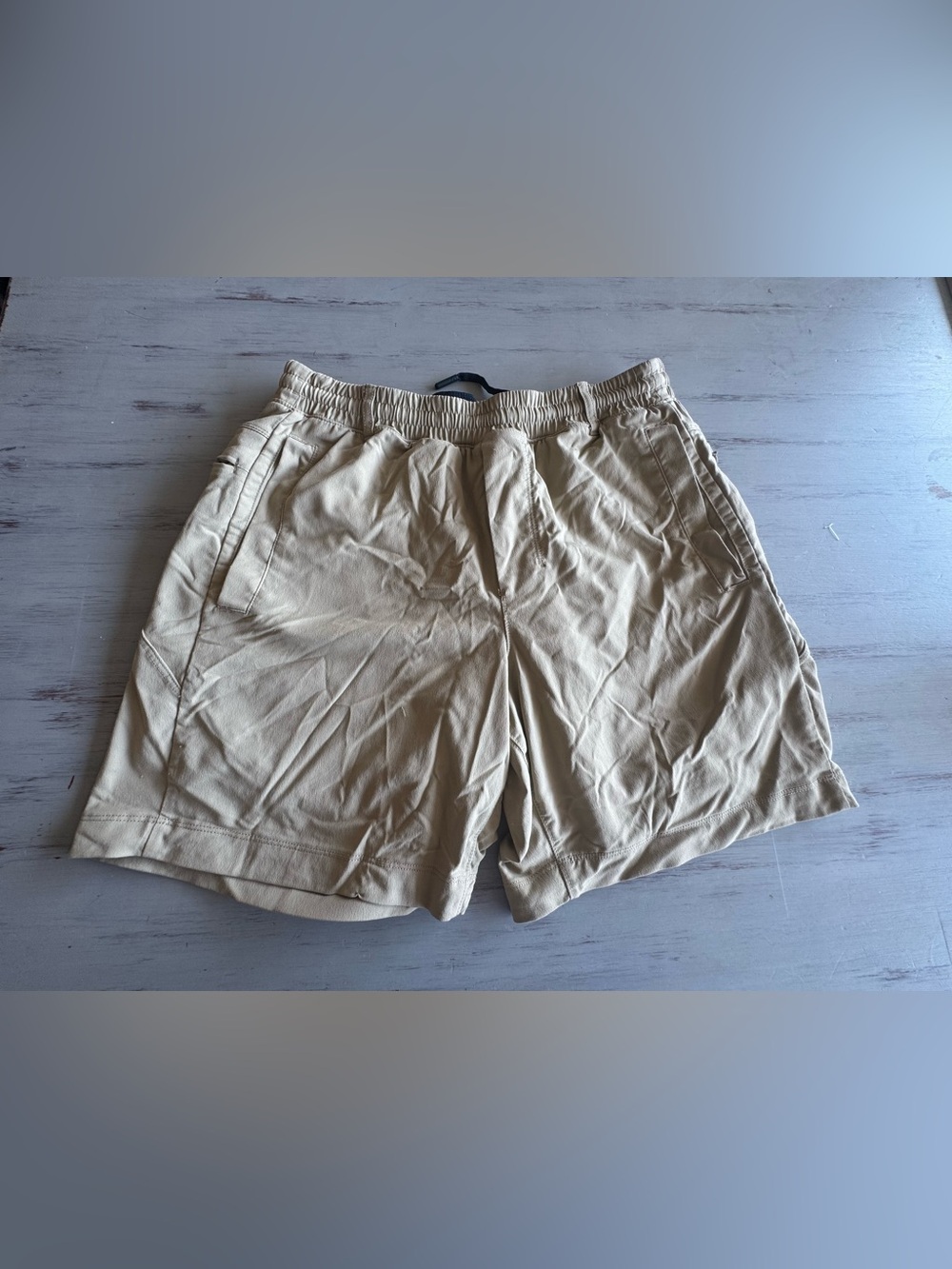 Birddogs Men’s M Regular Khaki 7” Lined Performance Shorts